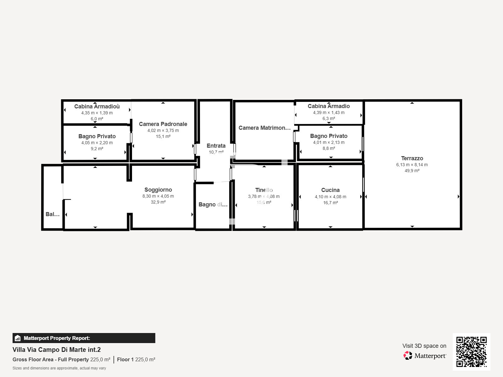 Villa Via Campo Di Marte int 2 - Floor 1