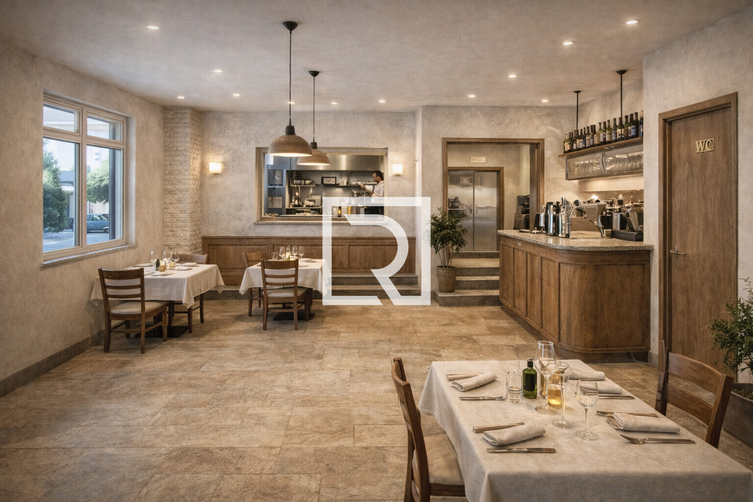 RENDER INTERNO NEGOZIO DE PAOLI