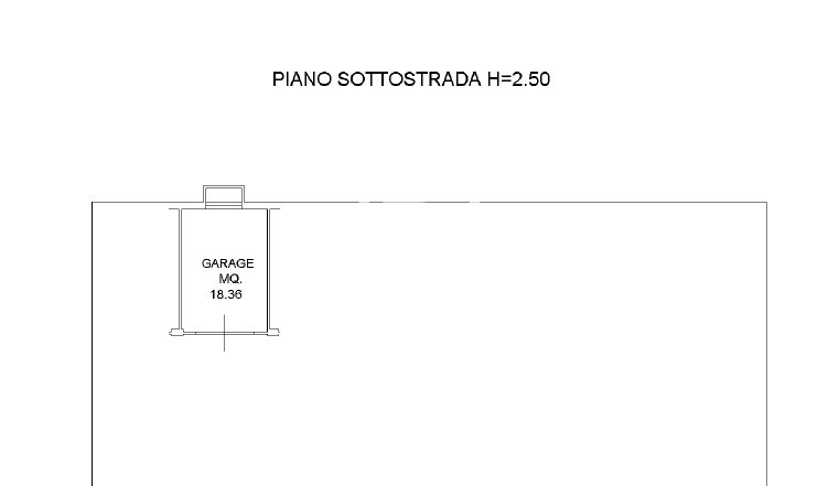 PLANIMETRIA GARAGE
