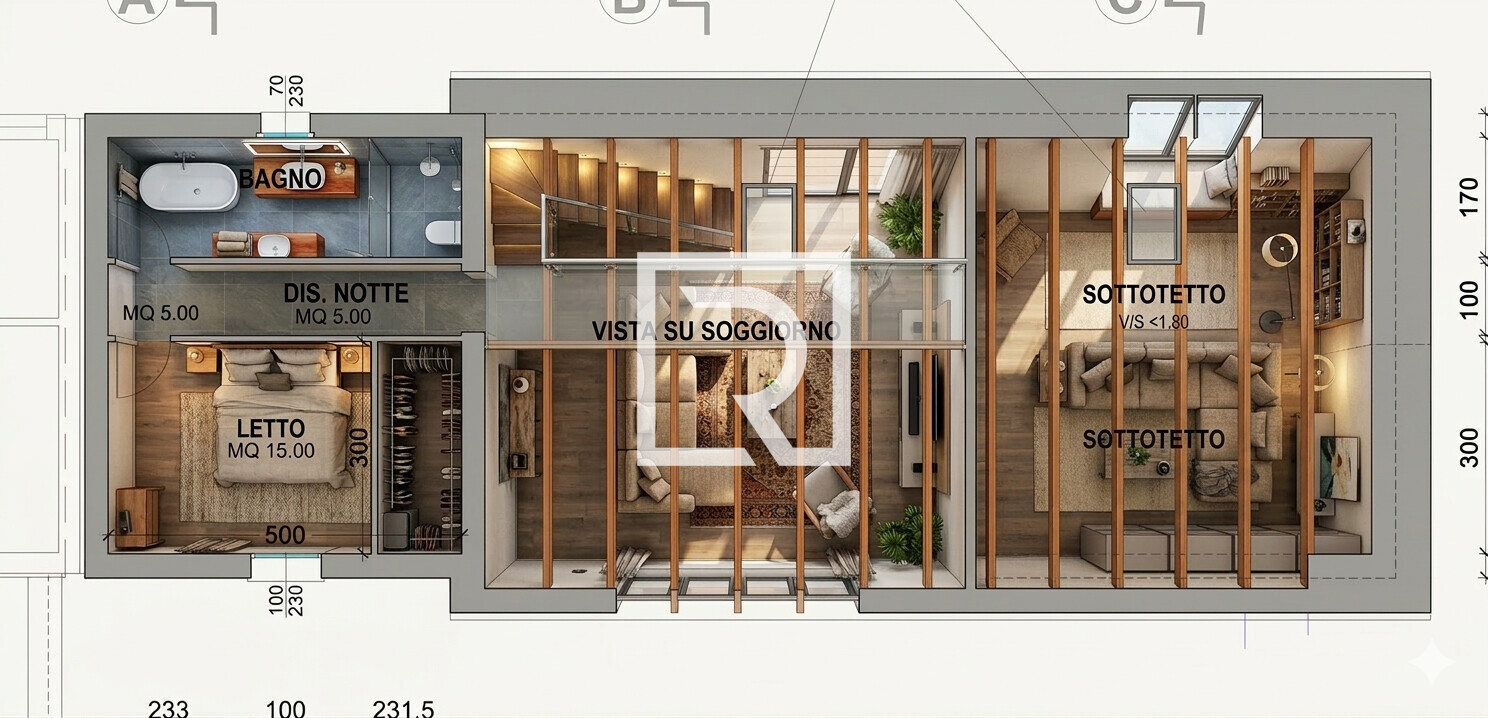 Planimetria di possibile realizzo