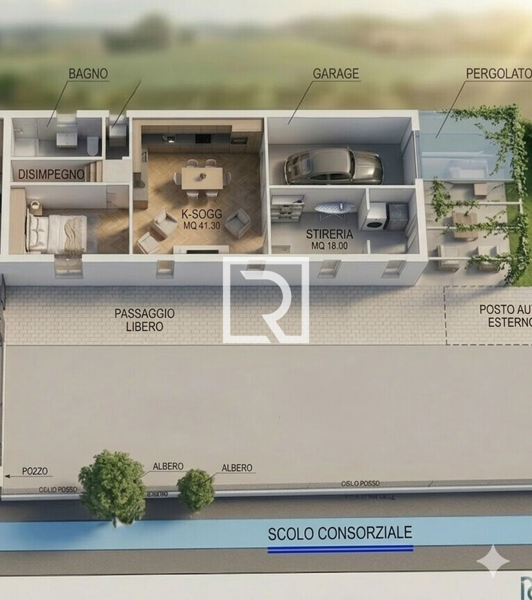 Planimetria di possibile realizzo