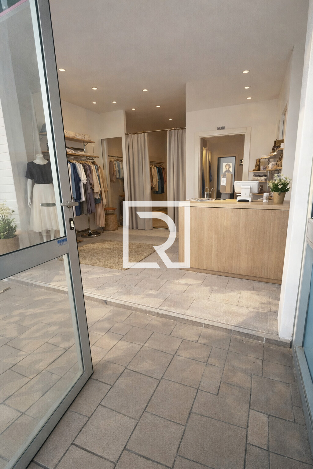 render negozio abbigliamento