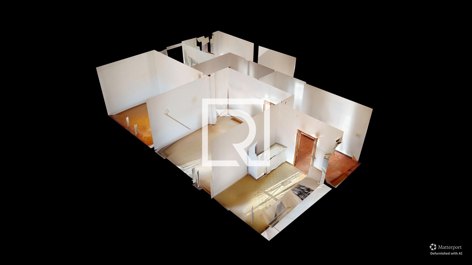 TRILOCALE-CON-ASCENSORE-E-GARAGE--Dollhouse-View-Defurnished