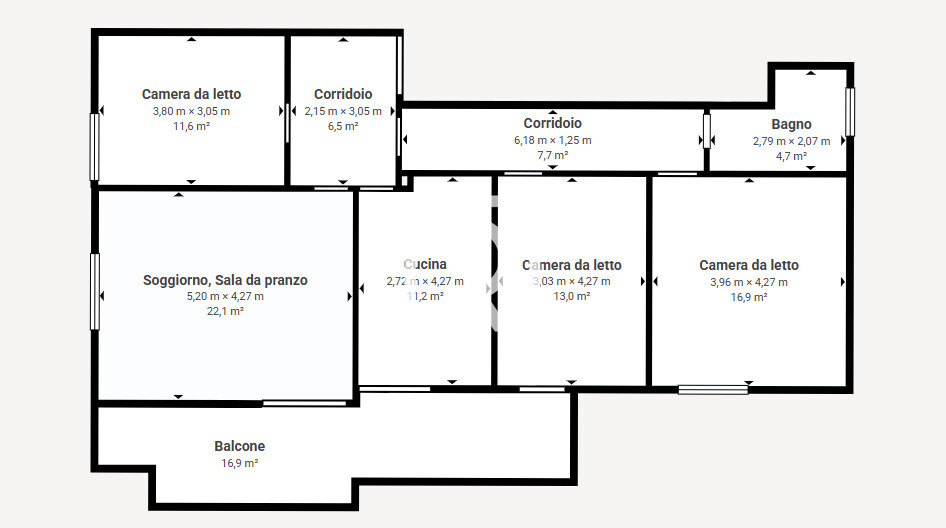 PLANIMETRIA APPARTAMENTO