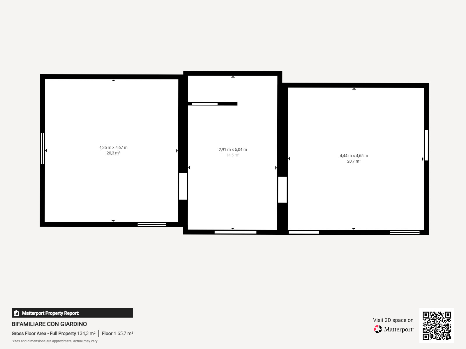 BIFAMILIARE CON GIARDINO - Floor 1
