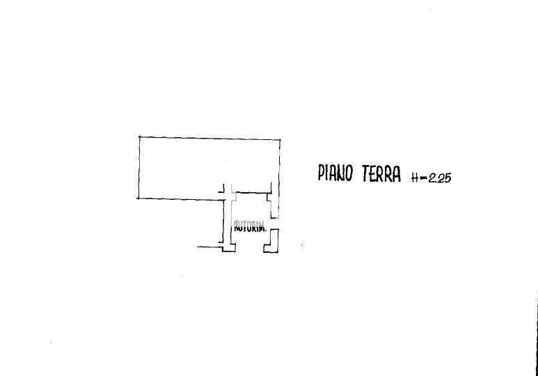 planimetria autorimessa