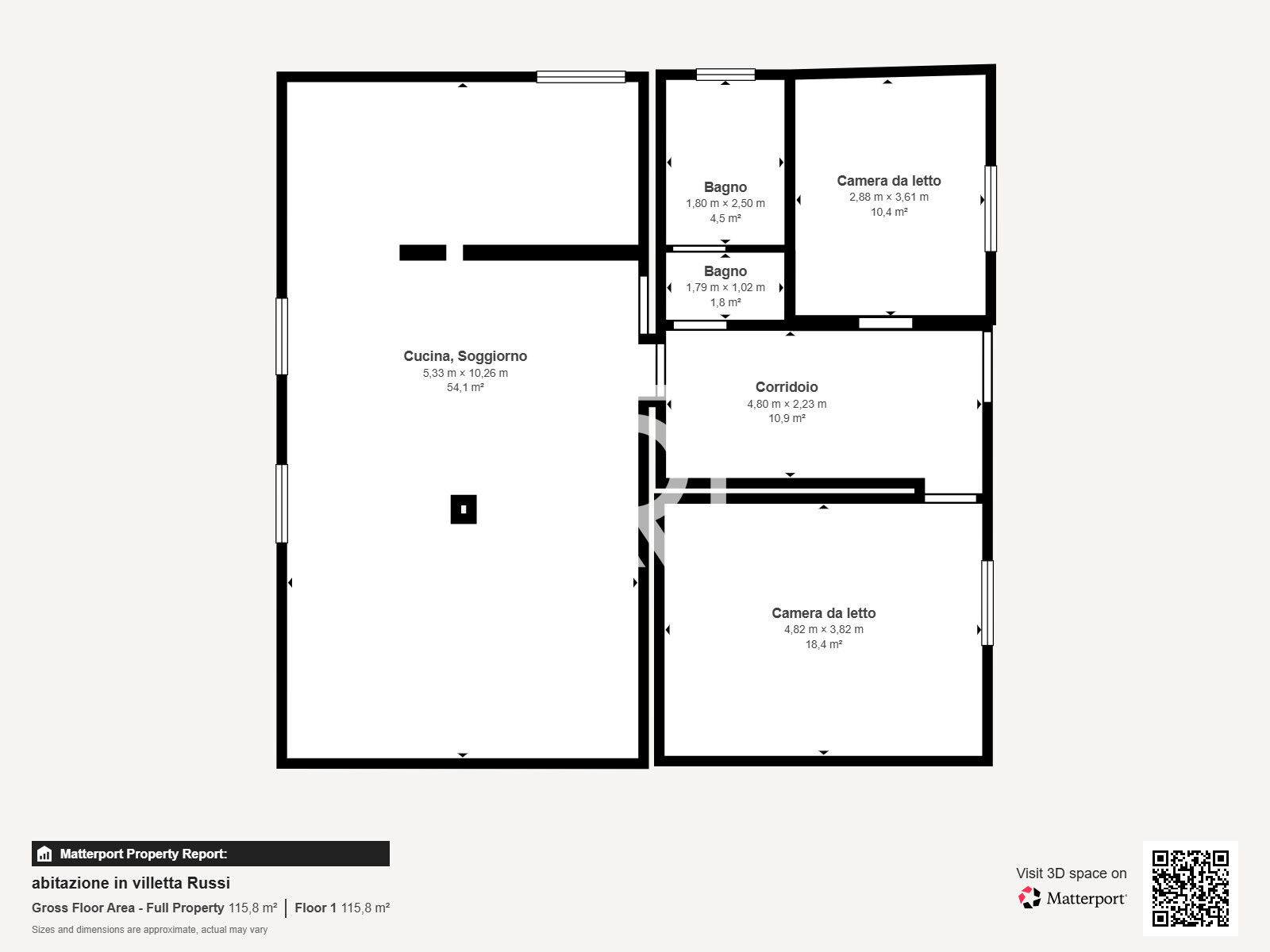 abitazione in villetta Russi - Floor 1