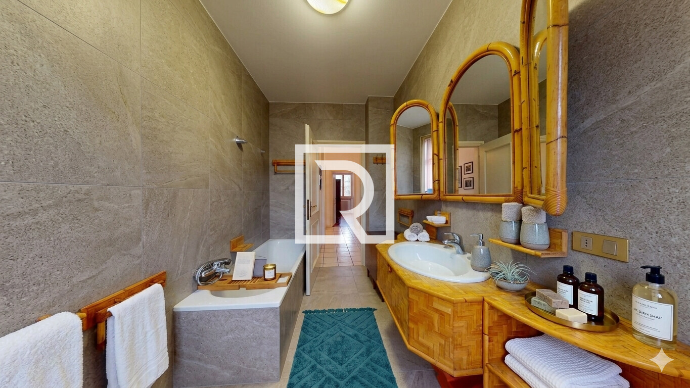 bagno con vasca