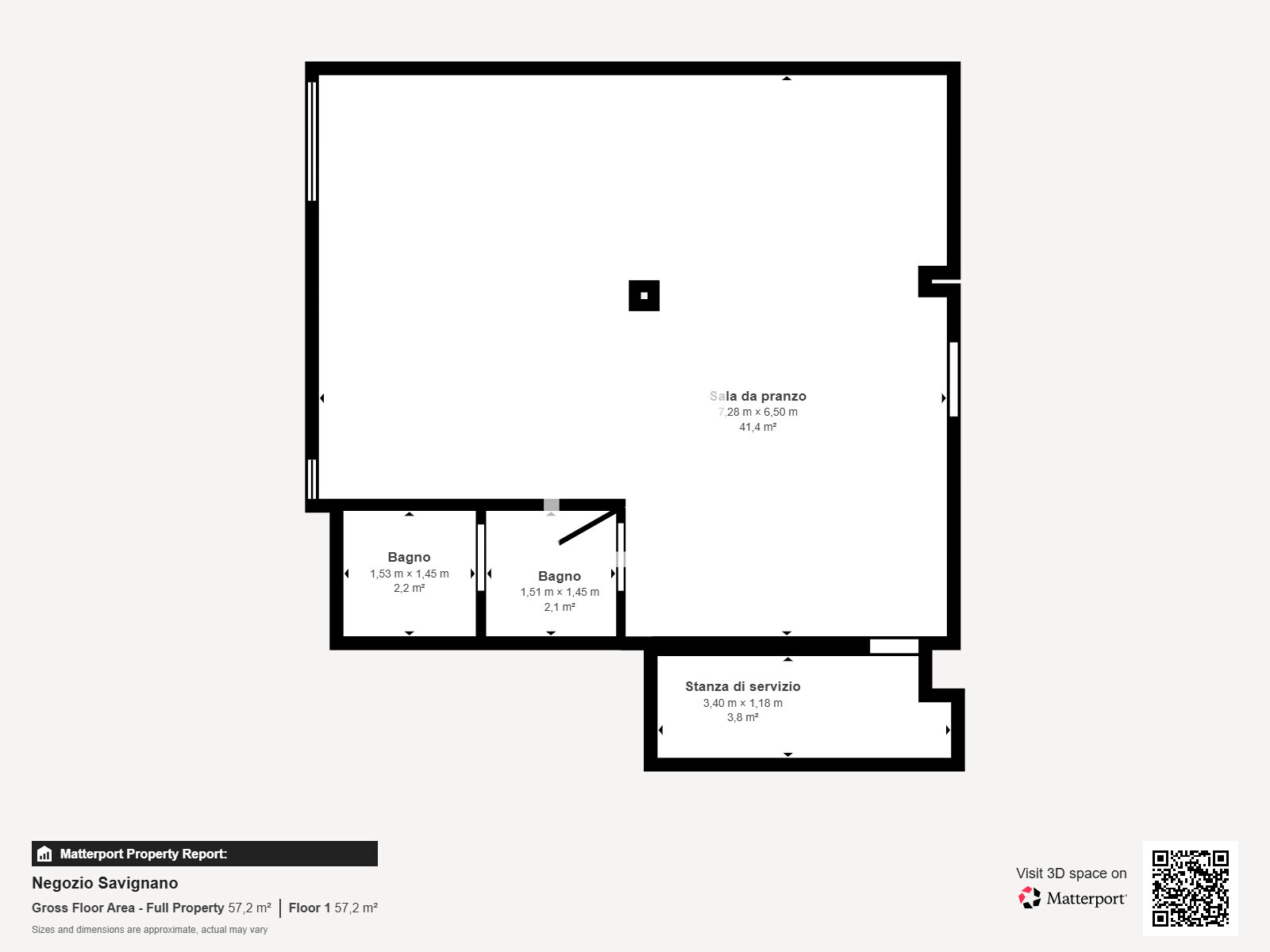 Negozio Savignano - Floor 1