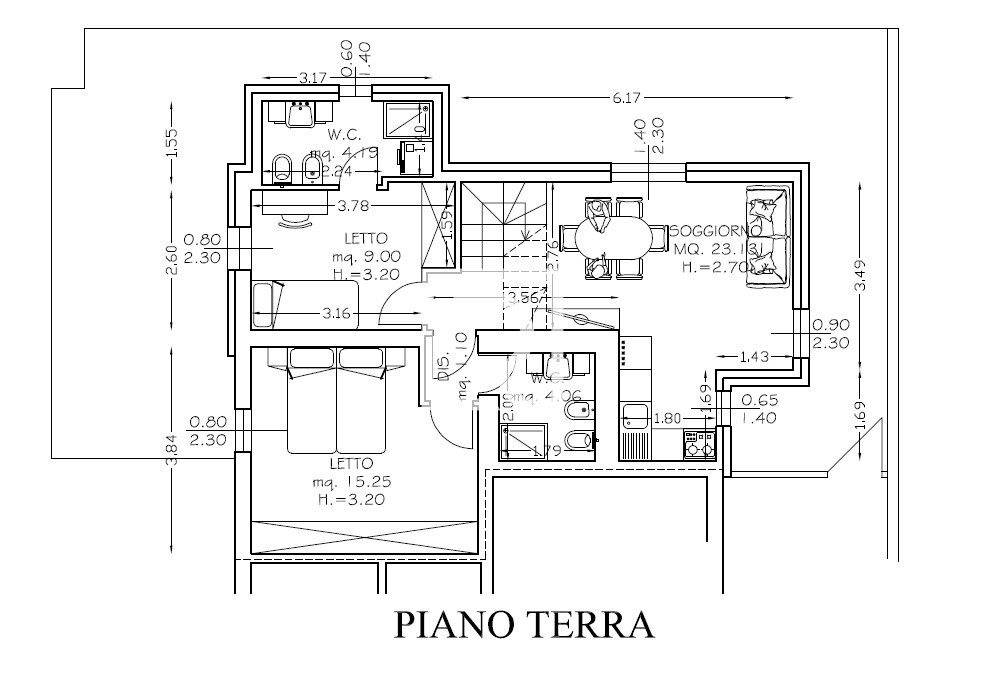 PLANIMETRIA PIANO TERRA
