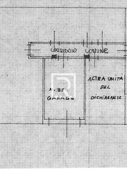 planimetria garage foto