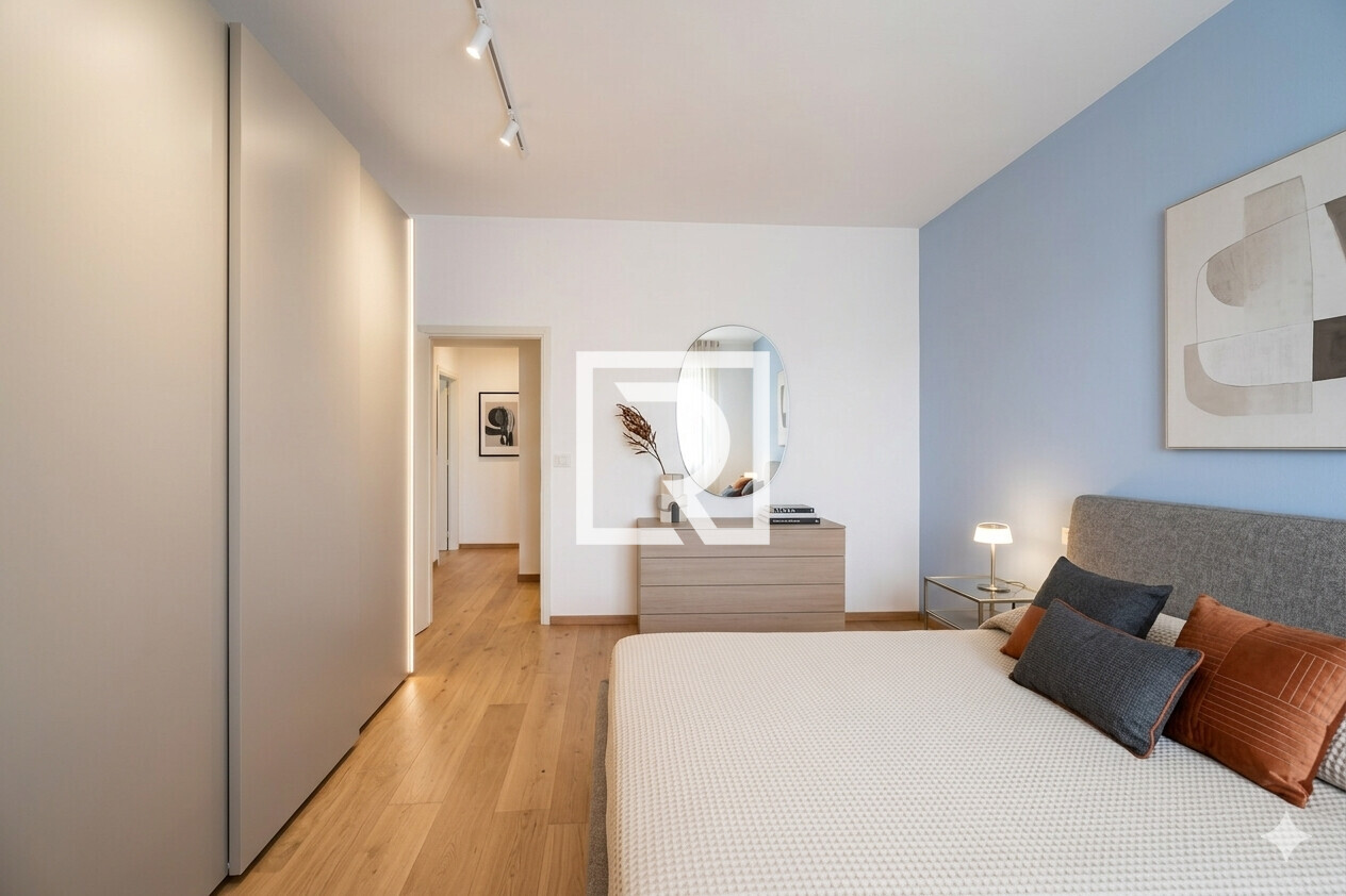 camera da letto render