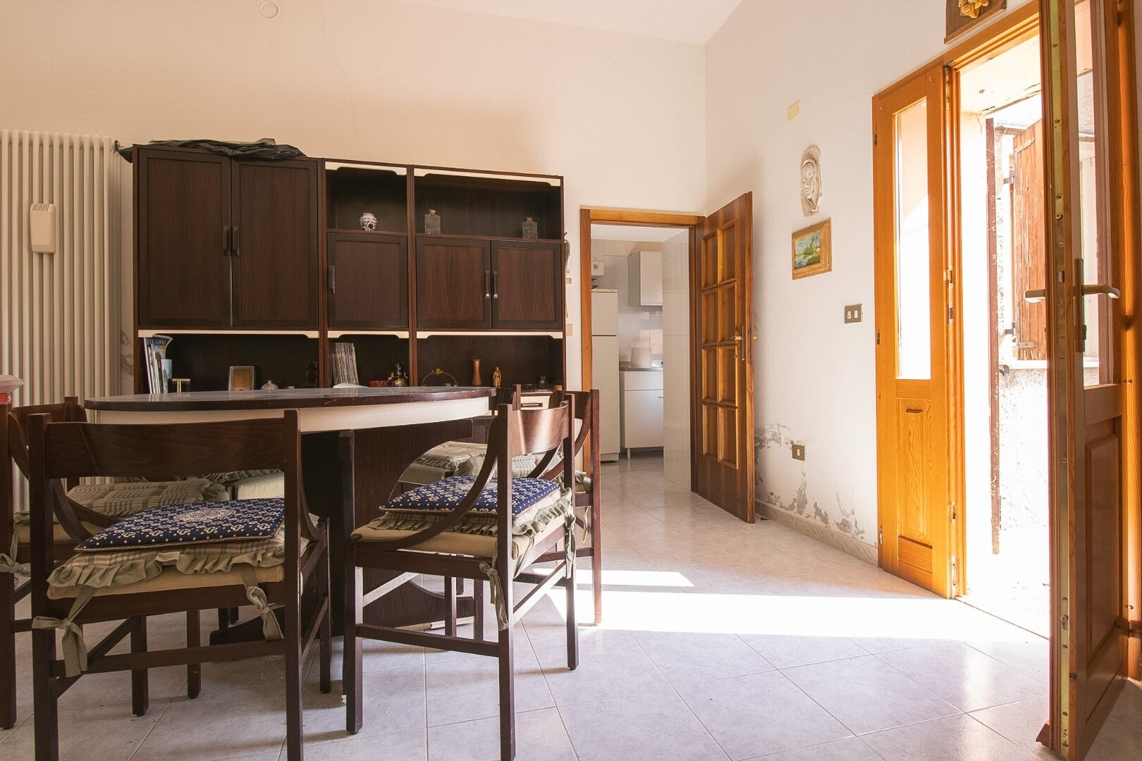 Interno zona giorno luminosa