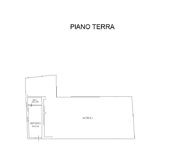planimetria cantina