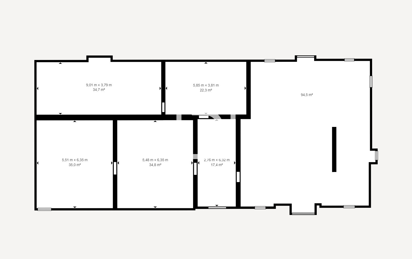Casa al grezzo con fienile da ristruttur - Floor 1