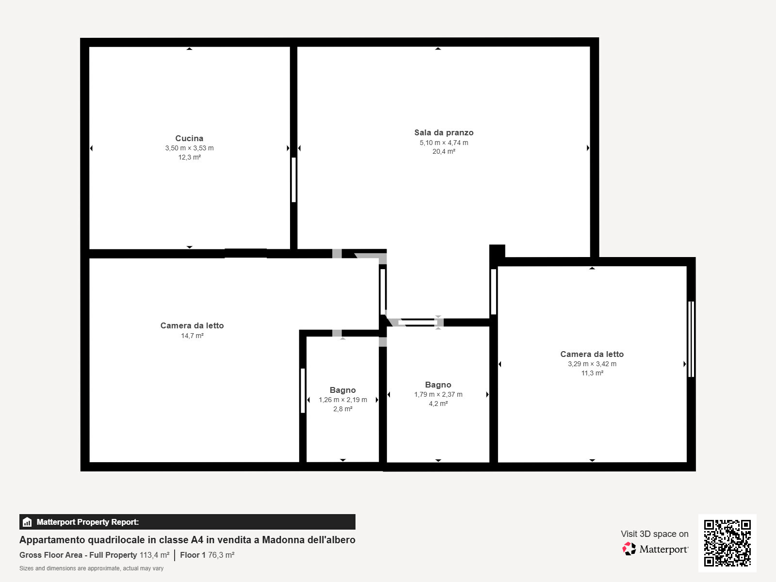 Appartamento quadrilocale in classe A4 i - Floor 1