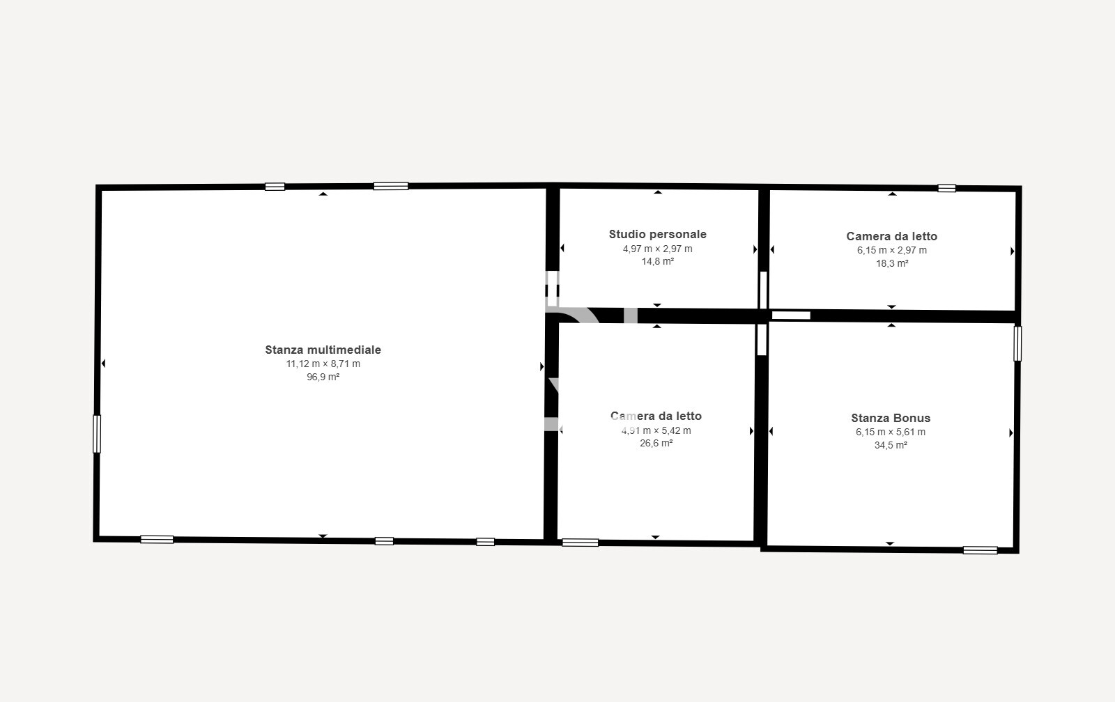 Casa indipendente con 4 600 metri di gia - Floor 2
