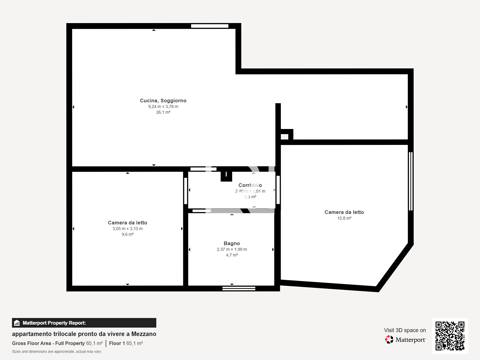 appartamento trilocale pronto da vivere - Floor 1