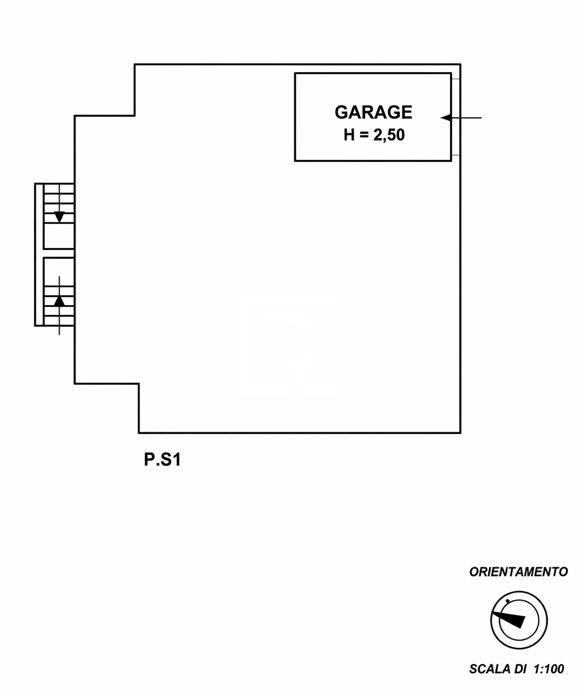 planimetria garage