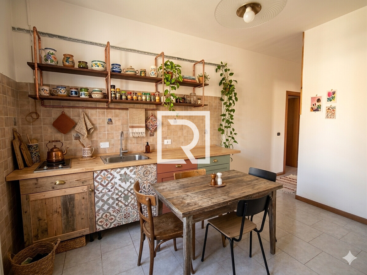 RENDER CUCINA BILOCALE