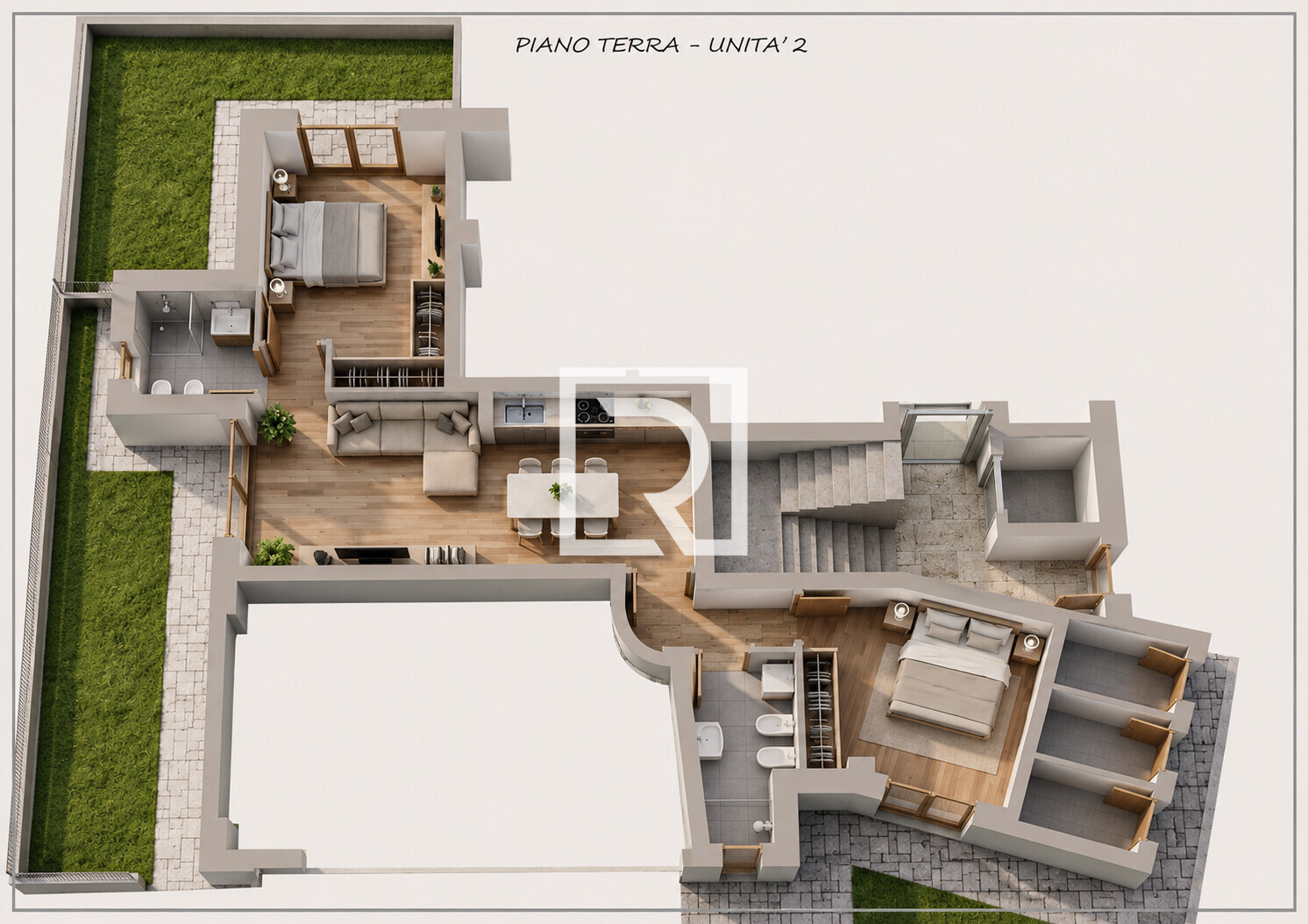planimetria renderizzata
