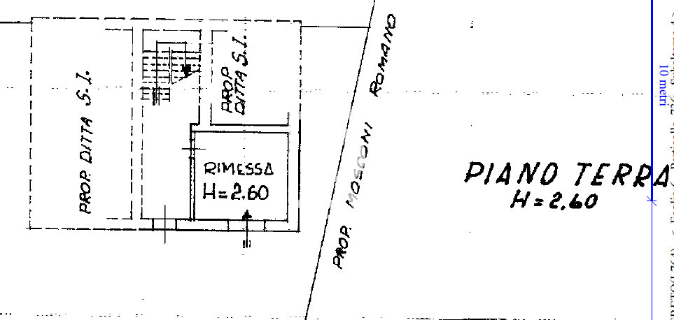 planimetria rimessa