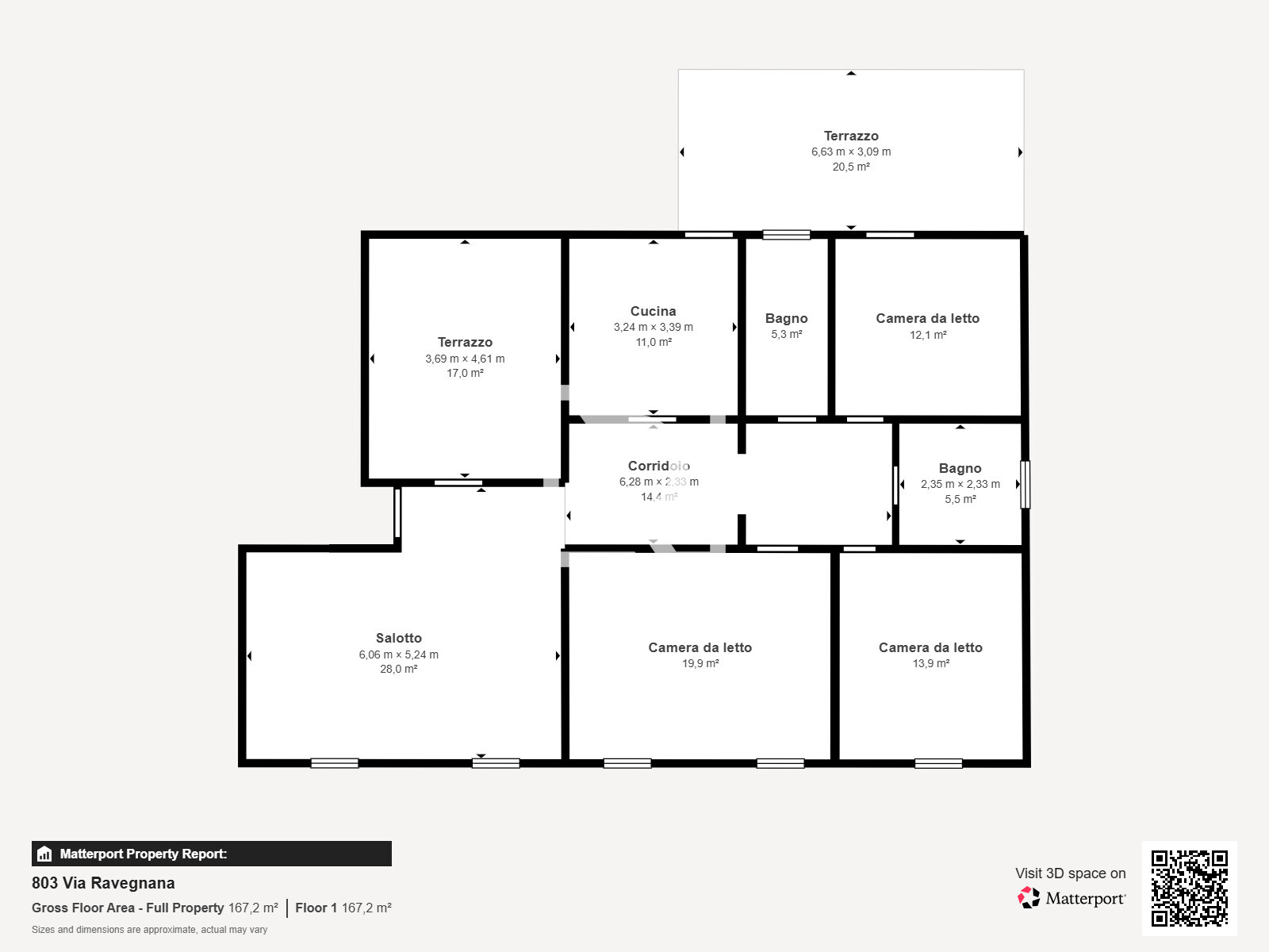 803 Via Ravegnana - Floor 1