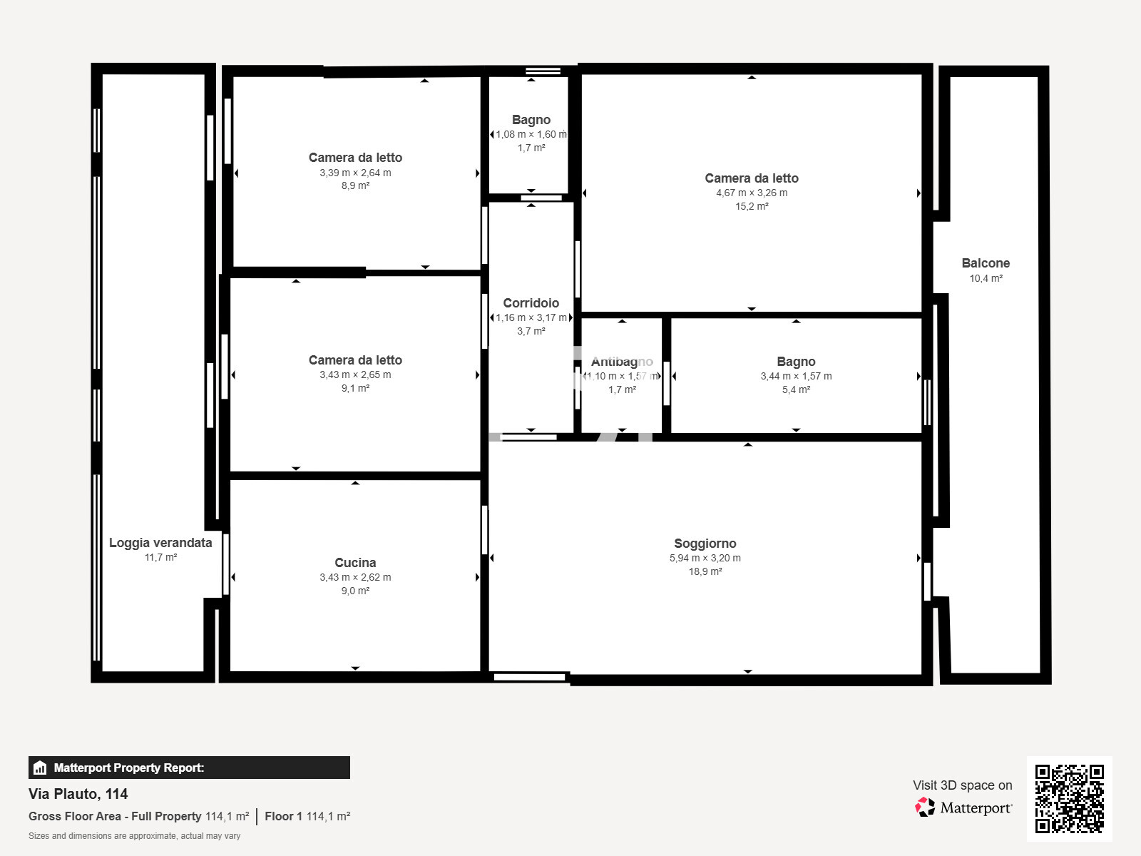 Via Plauto 114 - Floor 1
