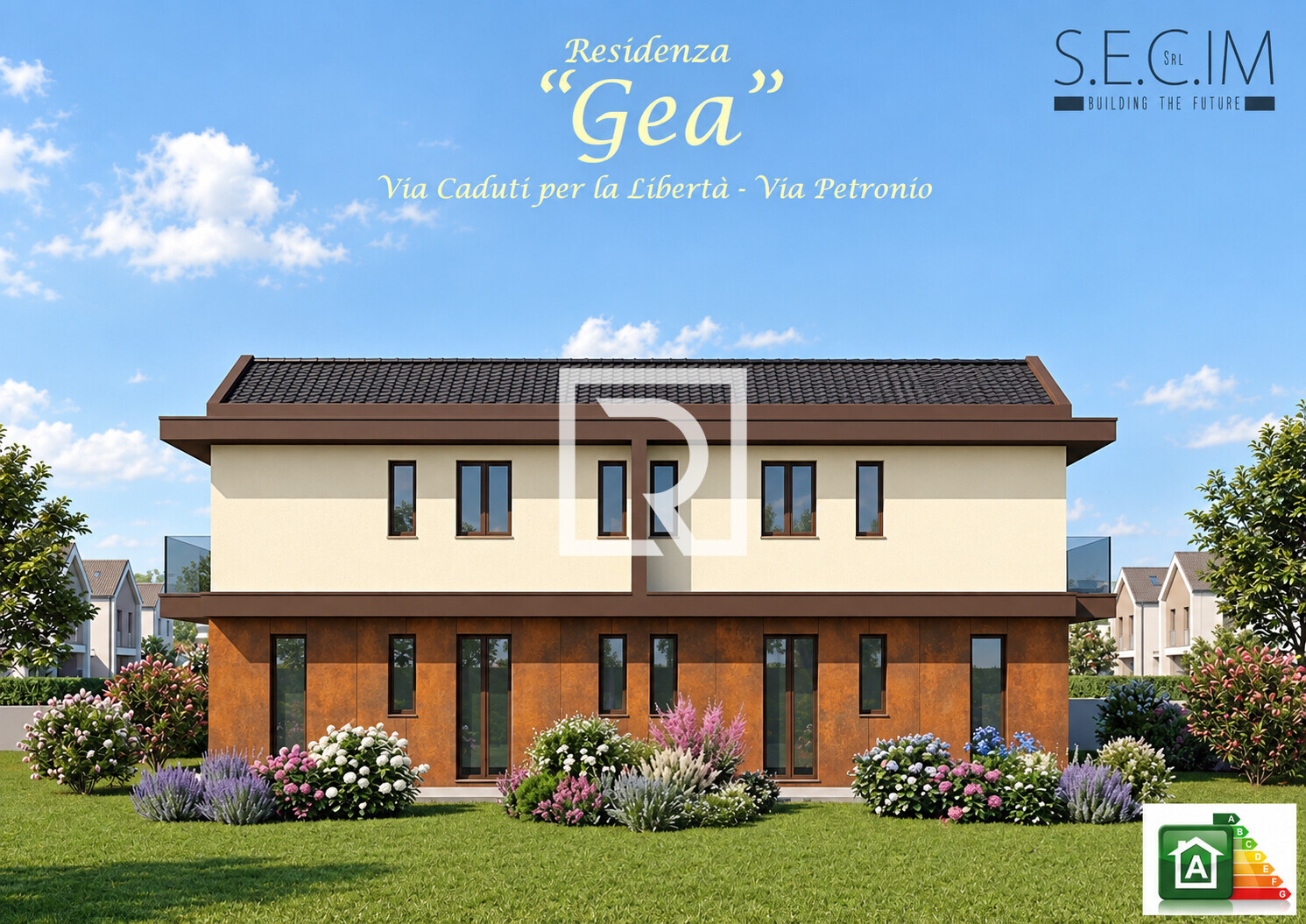 render facciata