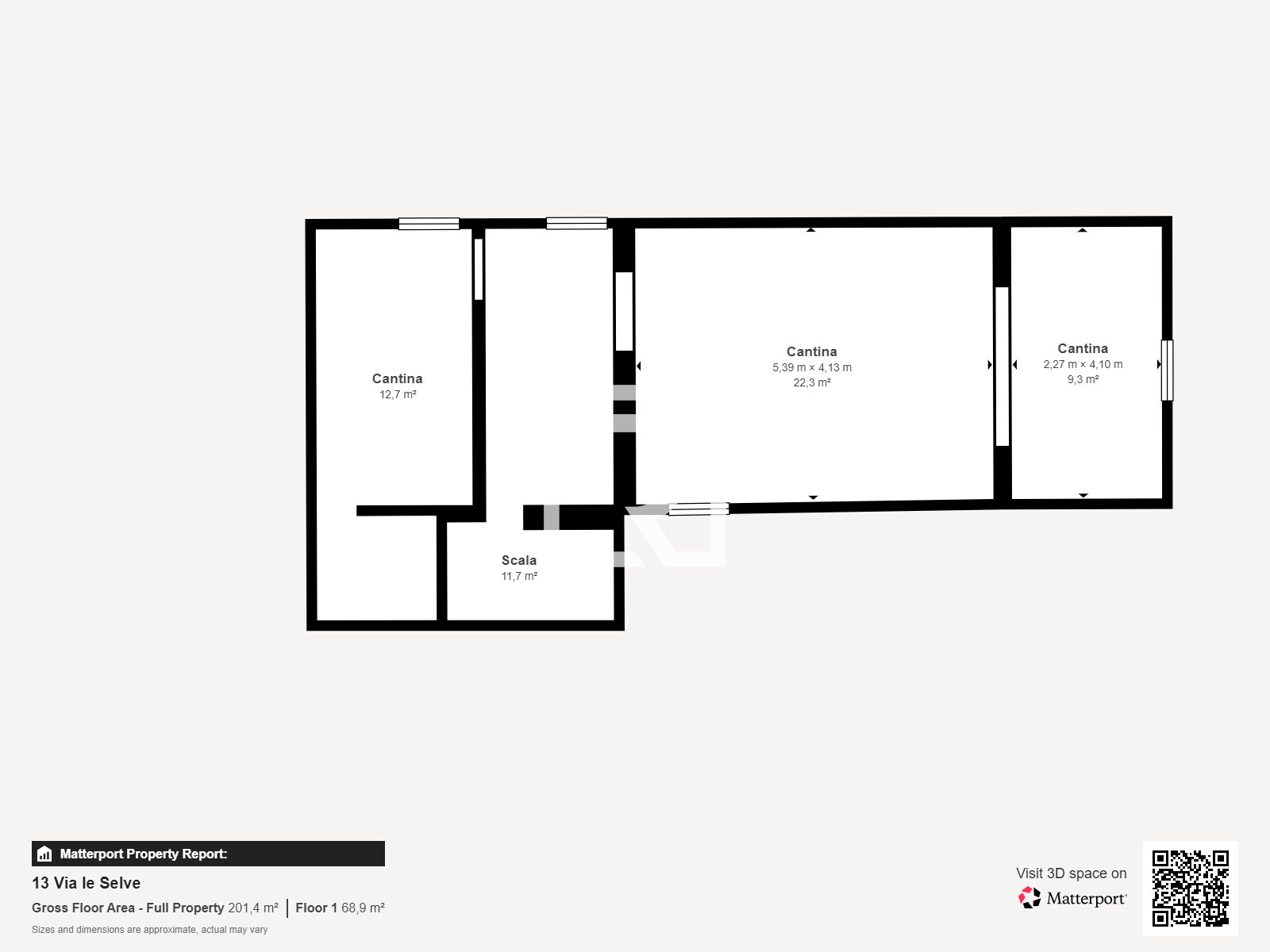 13 Via le Selve - Floor 1