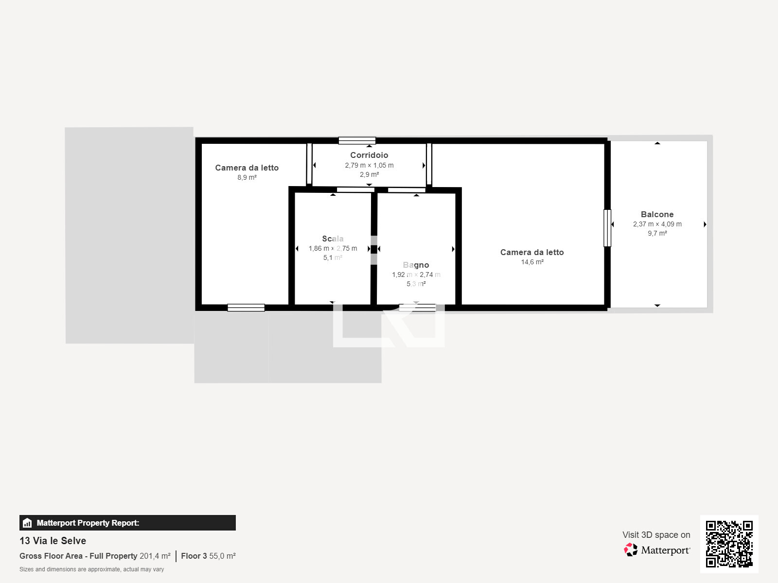 13 Via le Selve - Floor 3