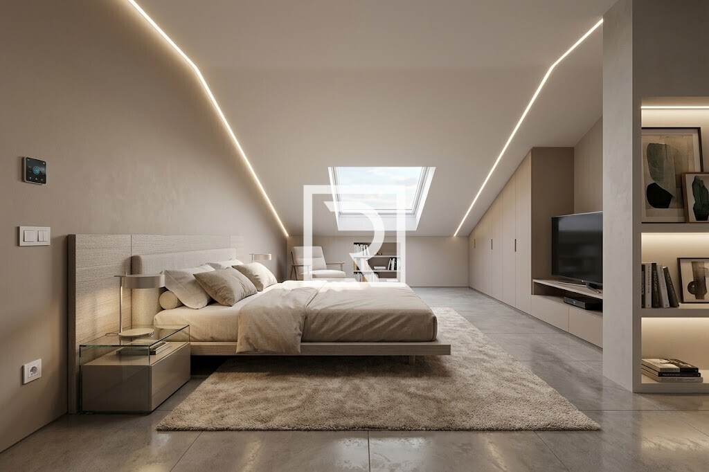 render mansarda