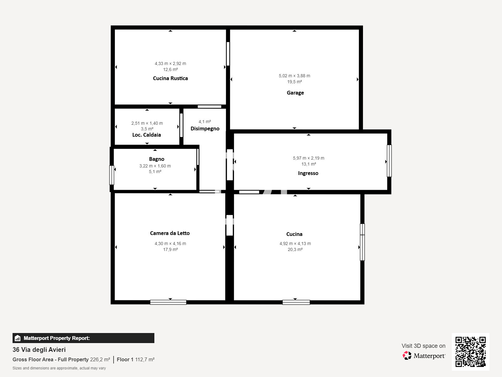 36 Via degli Avieri - Floor 1