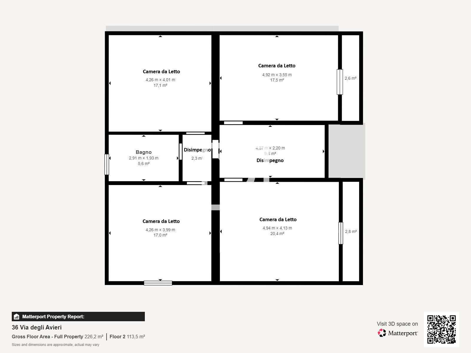 36 Via degli Avieri - Floor 2