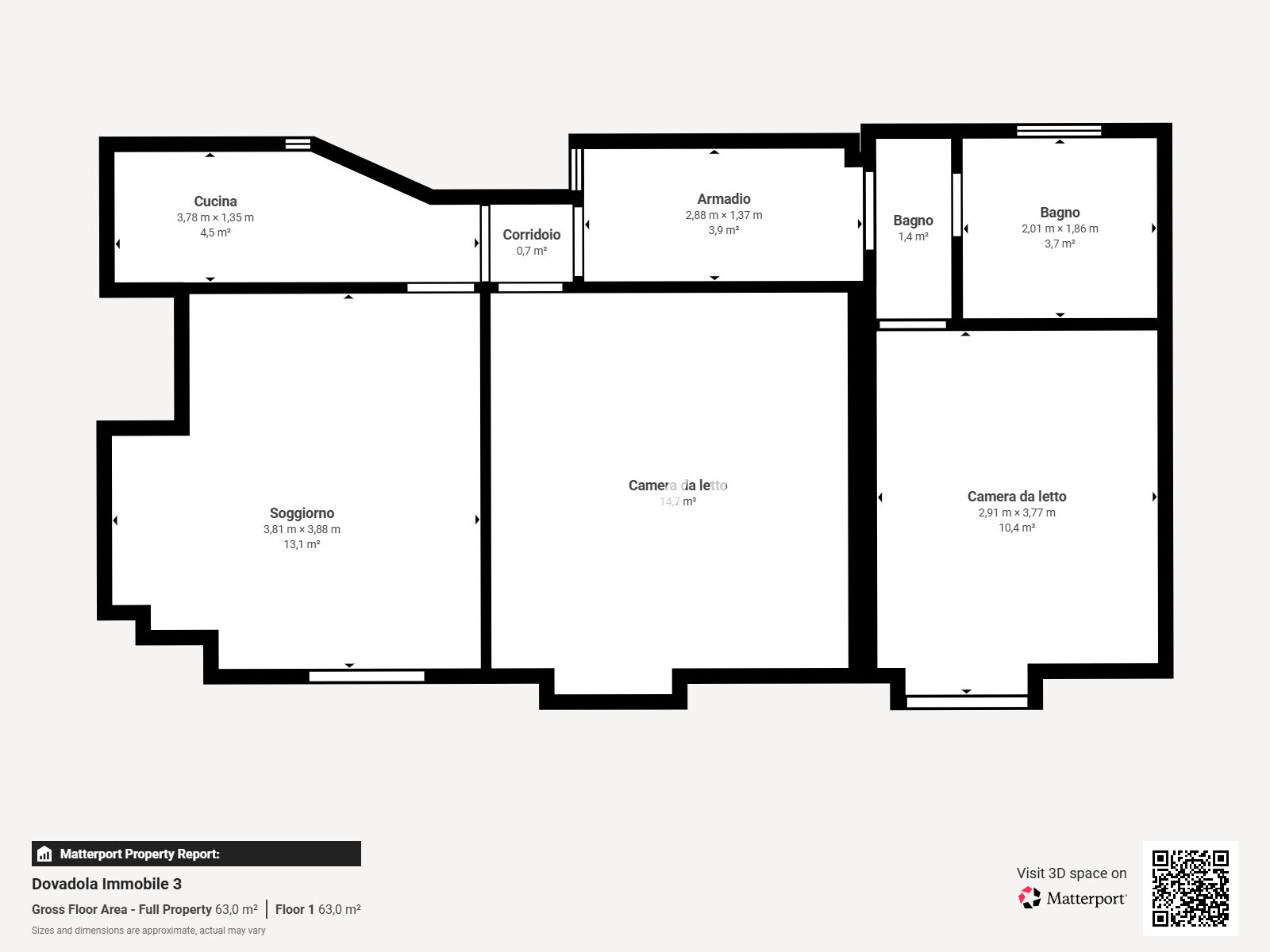 Dovadola Immobile 3 - Floor 1
