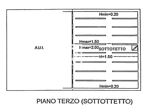 Planimetria Sottotetto