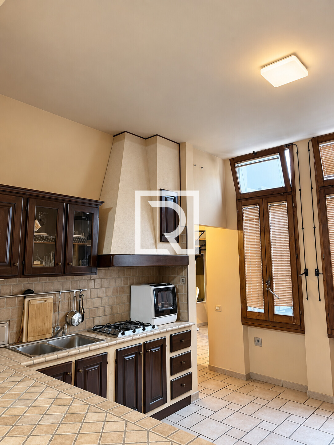 Warm Rustic Kitchen Interior