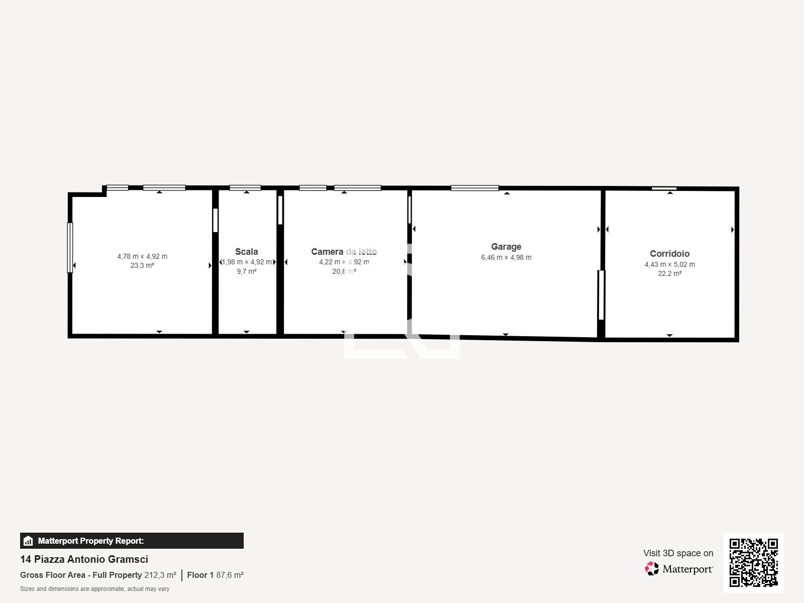 14 Piazza Antonio Gramsci - Floor 1