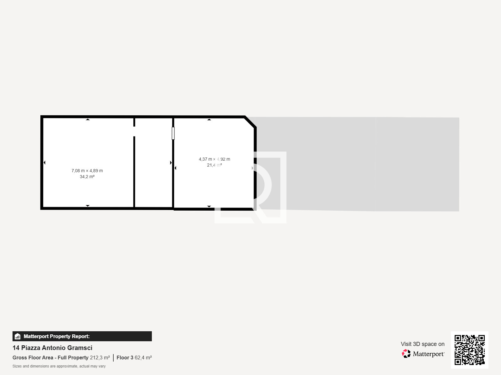 14 Piazza Antonio Gramsci - Floor 3