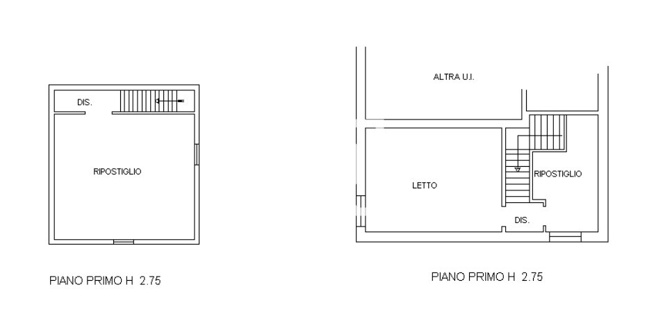 Planimetria Primo Piano