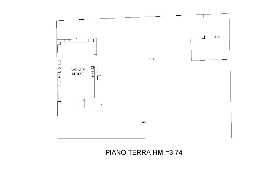 planimetria annuncio garage