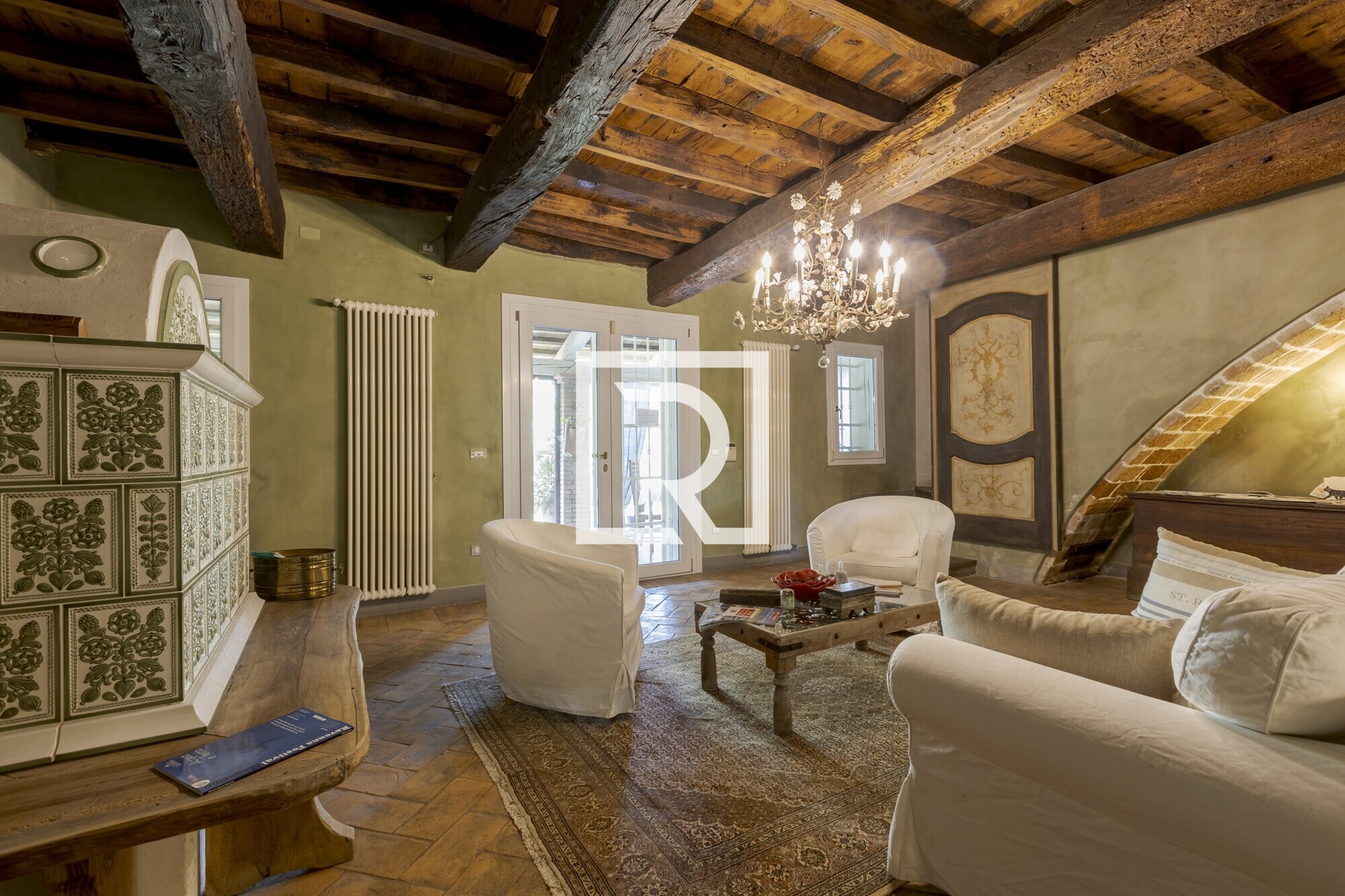 Salone e scala