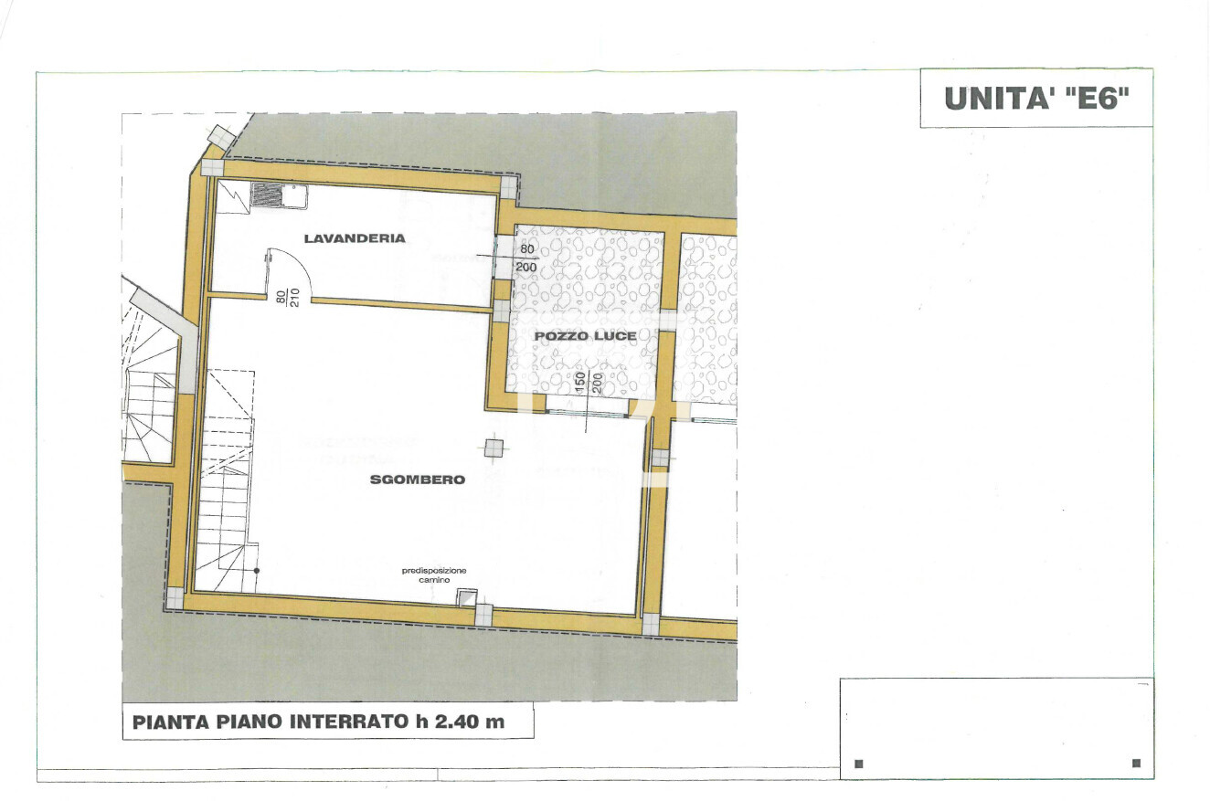 piano seminterrato