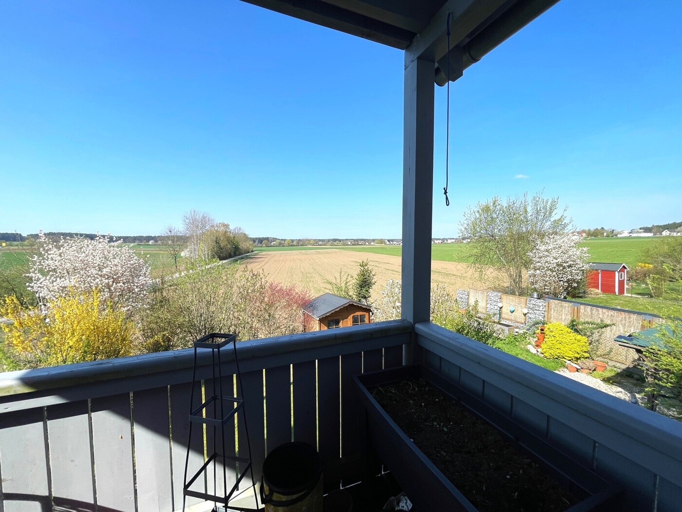Aussicht vom Balkon - Foto 2