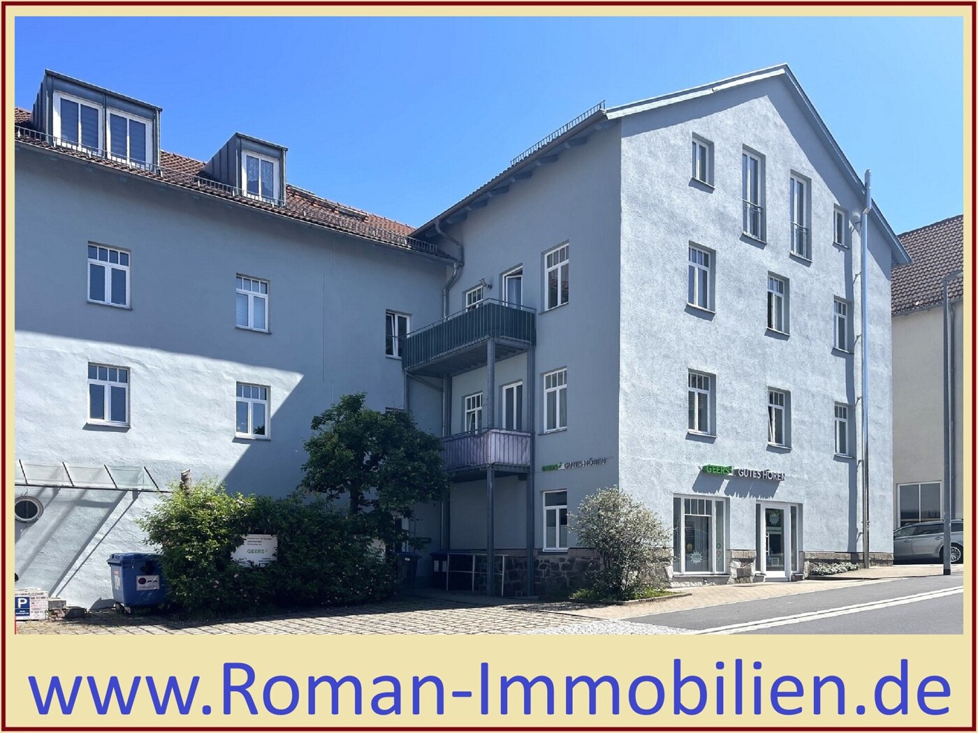 Ansicht von der Straßenseite