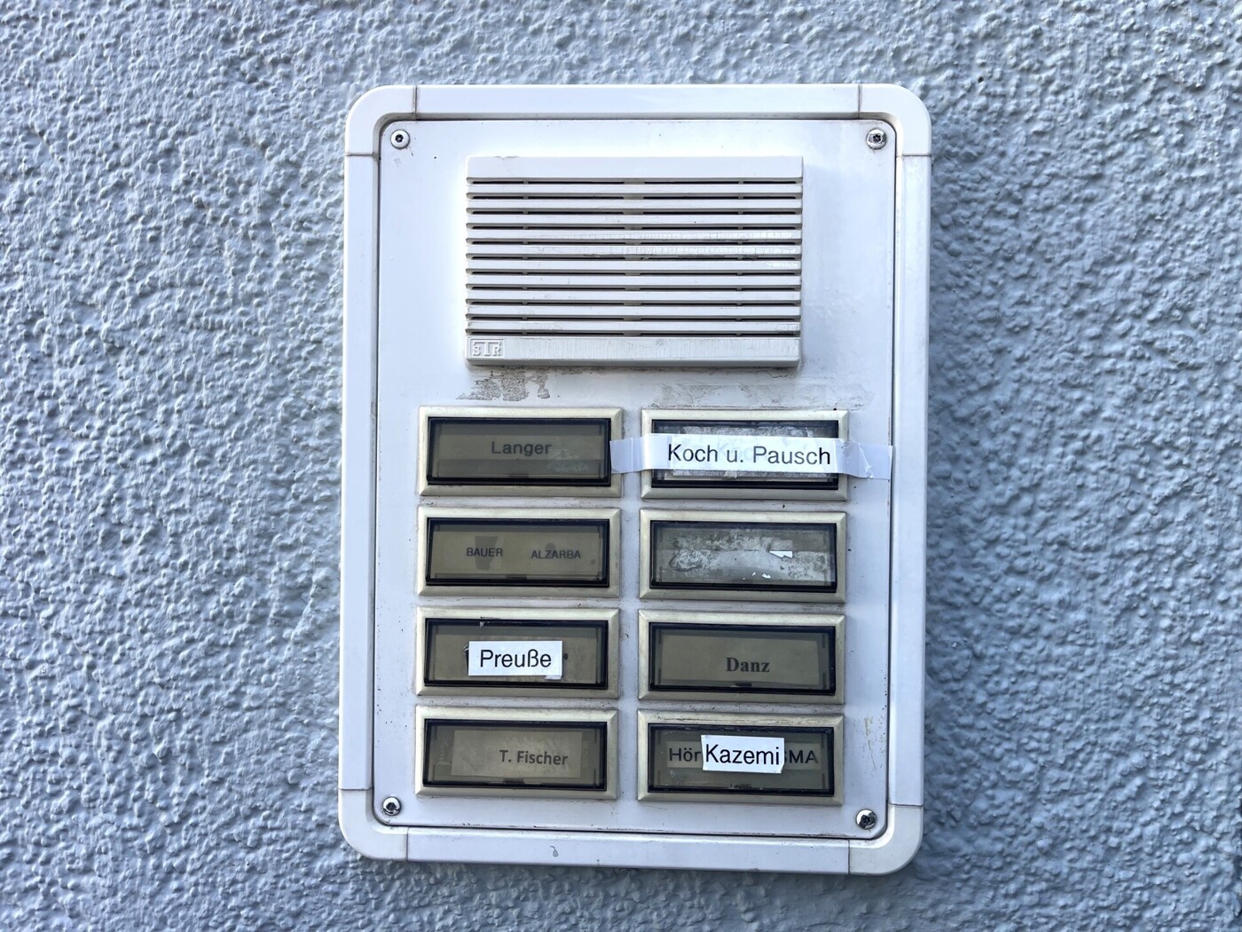 Klingelschilder