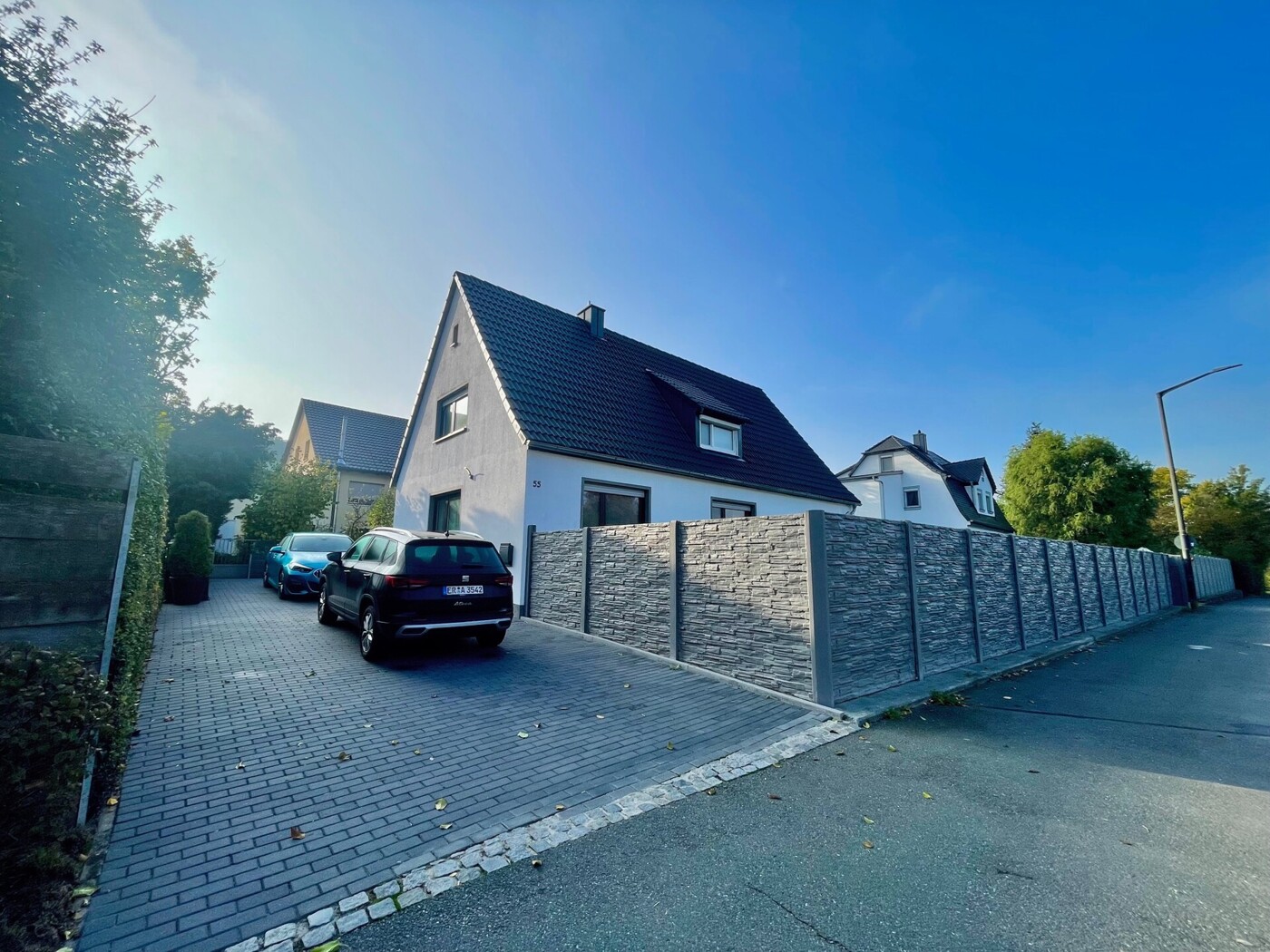 Ansicht von der Straße