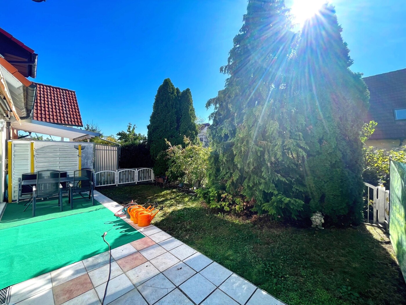 Blick in den Garten
