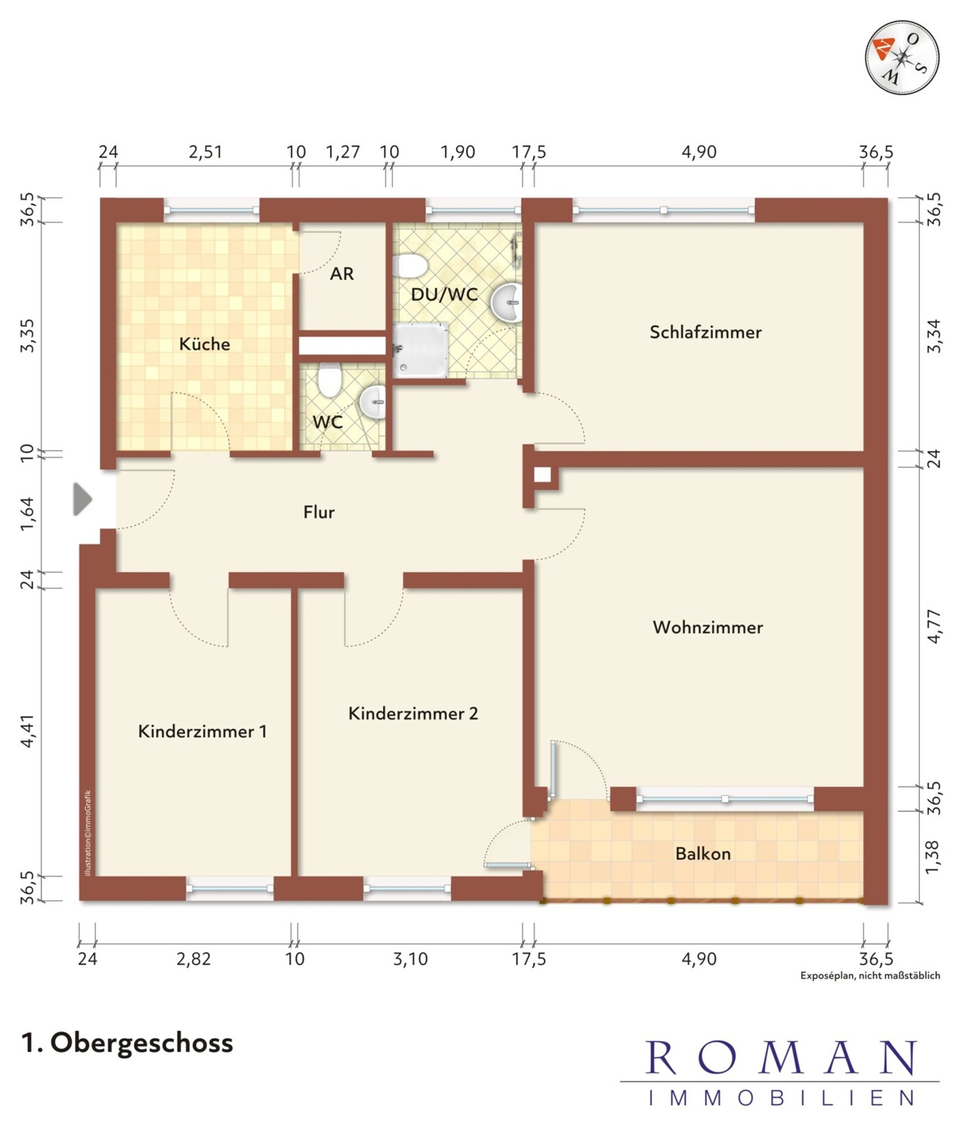 Leerer Grundriss für Ihre Planung