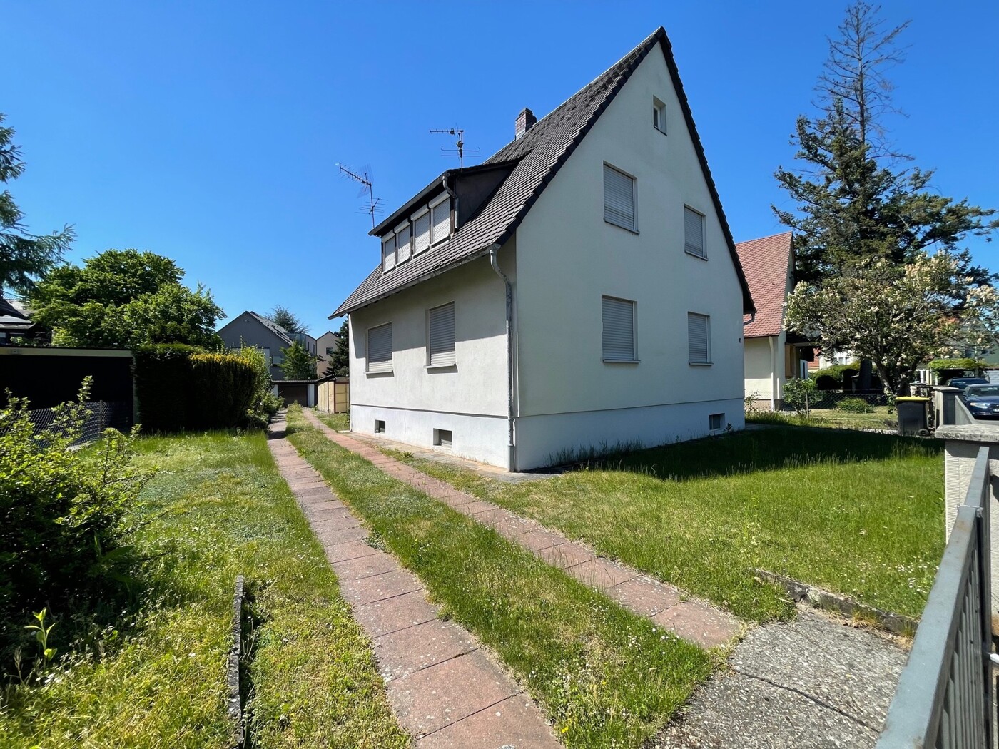 Seitenansicht Vorderhaus 1